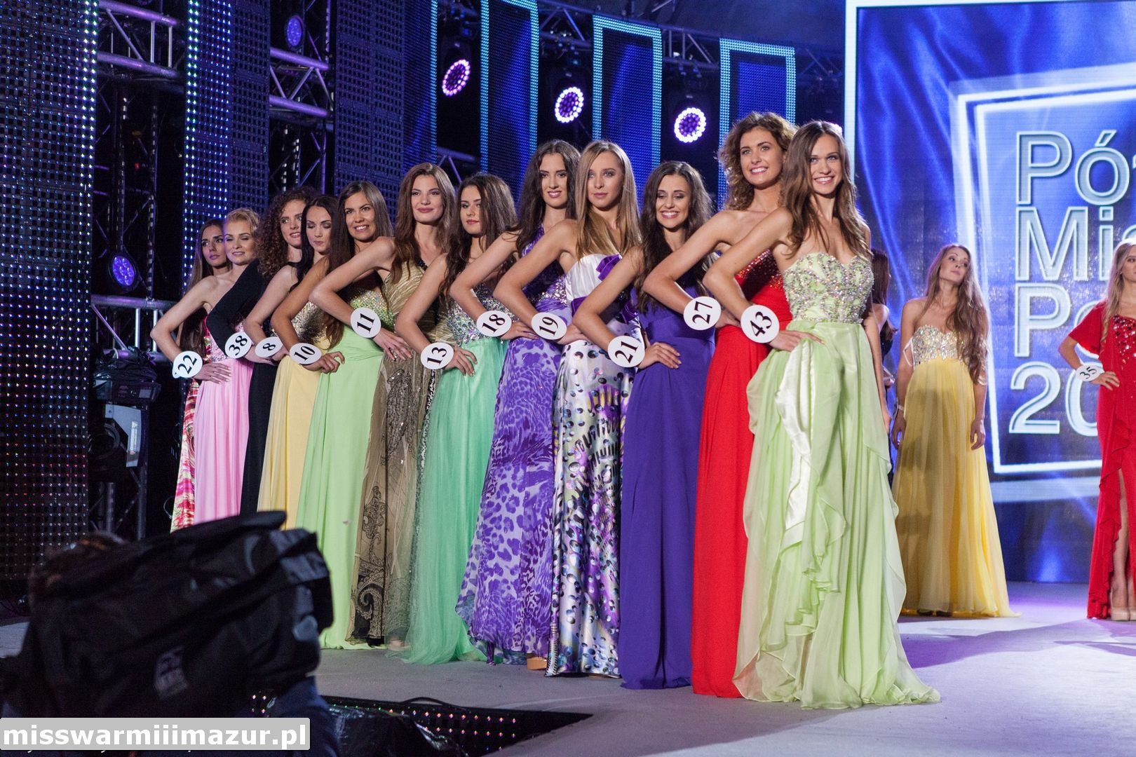 , Miss Polski 2014. Koronacja, Miss Warmii i Mazur