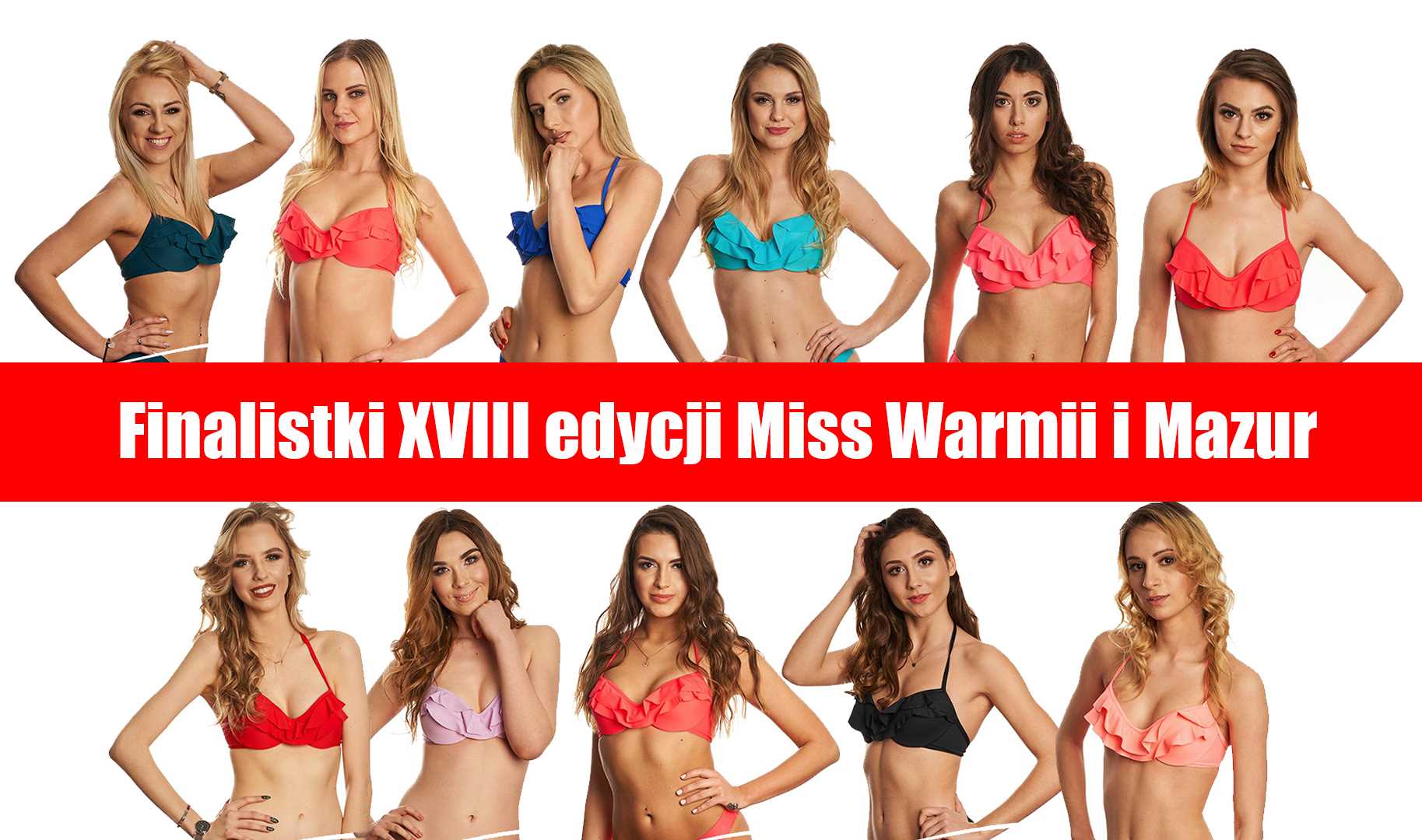 Miss Warmii i Mazur finalistki, Finalistki XXVIII edycji Miss Warmii i Mazur., Miss Warmii i Mazur